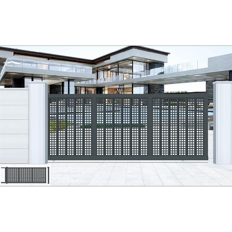 Latest Modern House Sliding Gate Design Front Door Security Gate