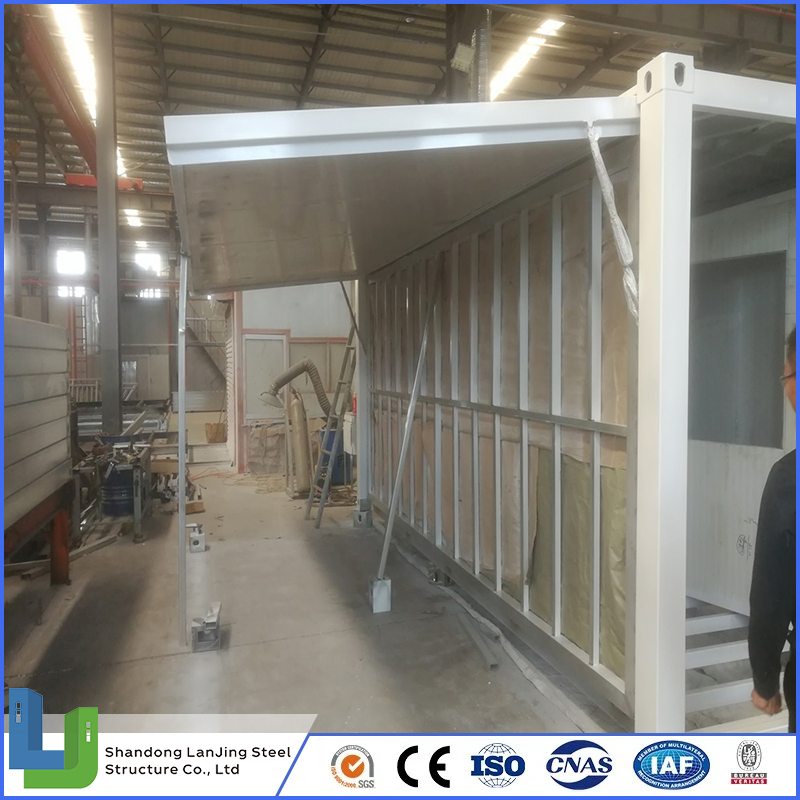 Two Bed Expandable Prefab Container Homes Container House with Garage