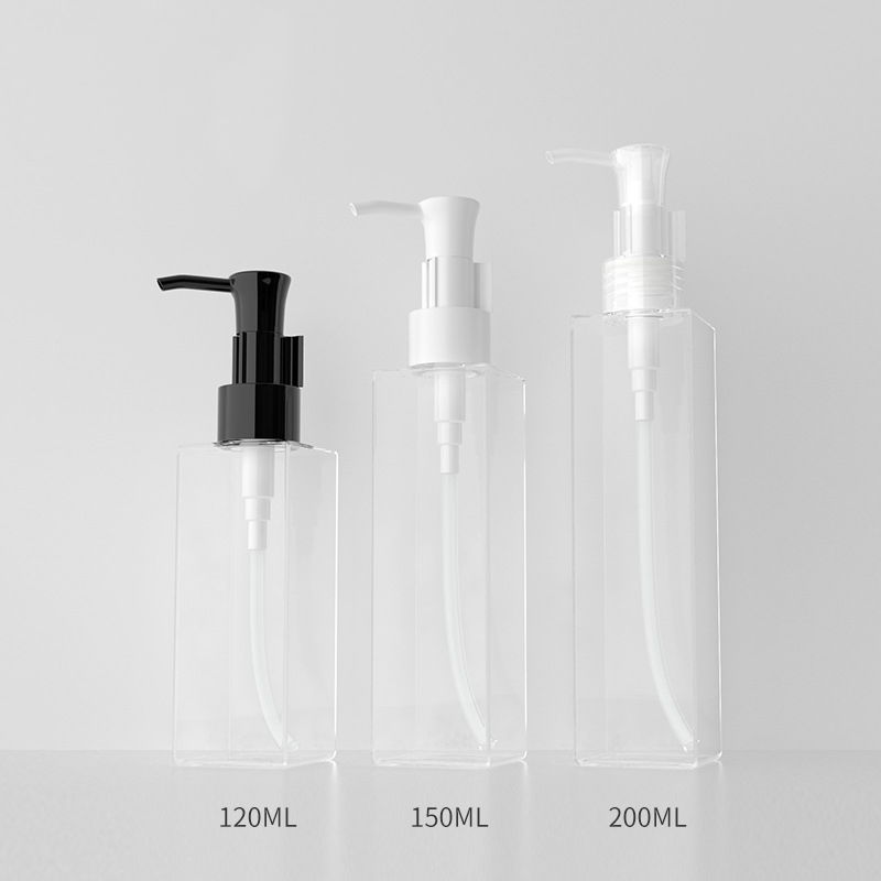 150ml 200ml 330ml Plastic Cosmetic Gold Silver Oil Lotion Pump Cap 24-410