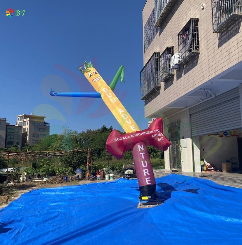 Outdoor Inflatable Tube for Car Wash Air Dancer Advertising Inflatables