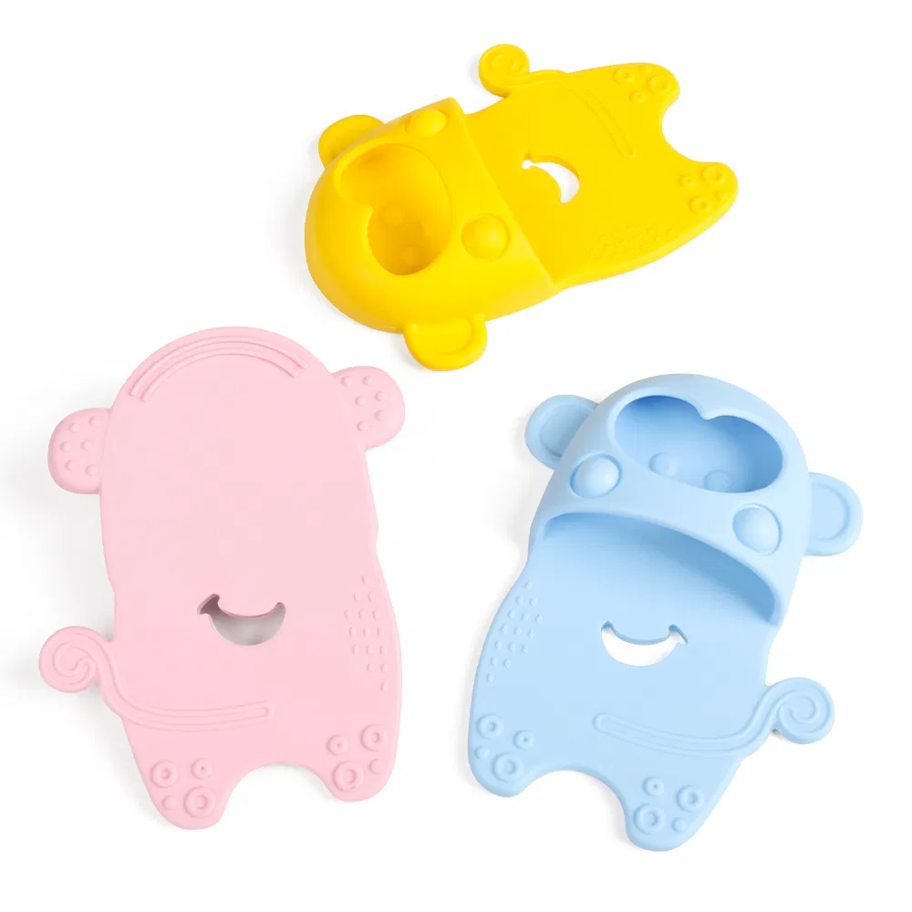 Monkey Shoe Silicone Baby Teether Toy