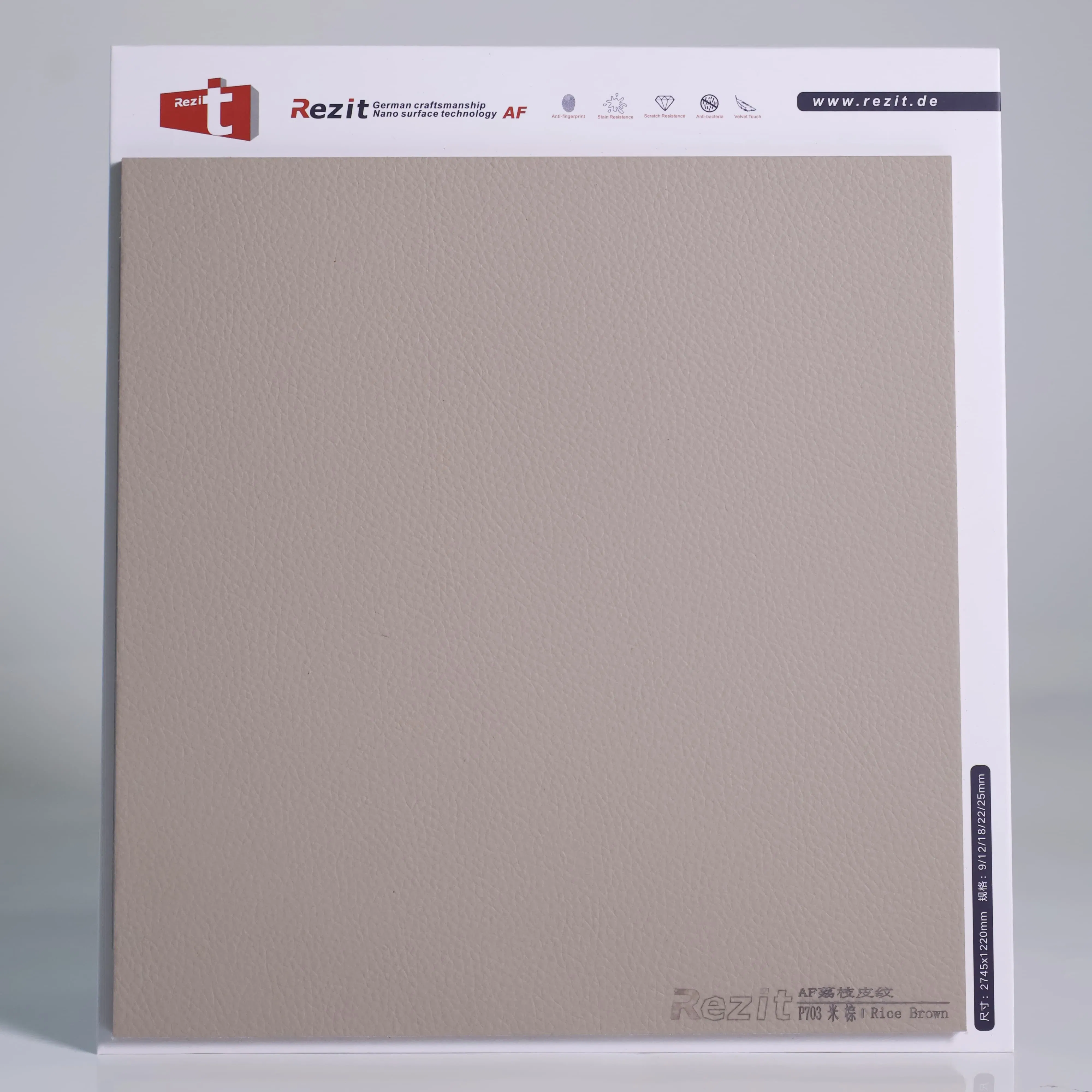 Premium 2745*1220mm Leather Touch Panels for Home Automation