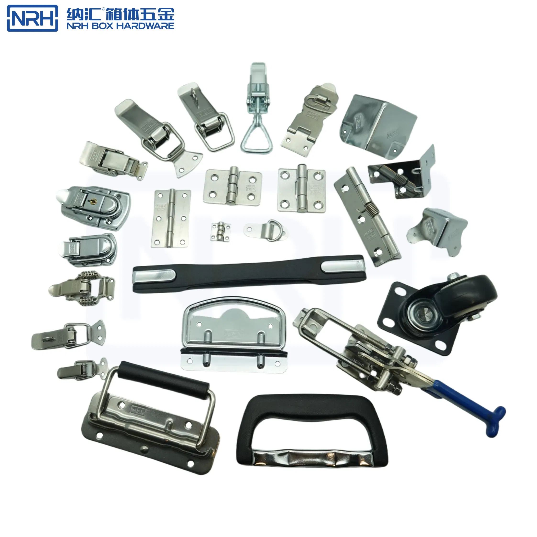 Nrh R7954 50.2mm Precision Spring Pin Latch for Metal Enclosures