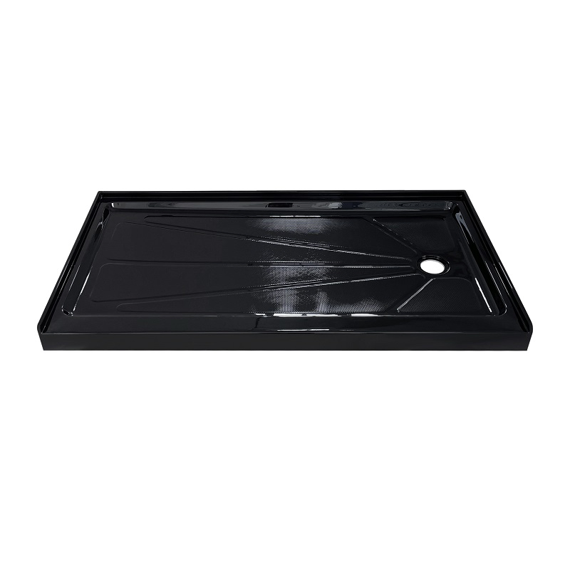 Wholesale 5 Year Warranty Easy Clean Acrylic Shower Base with Right Drain