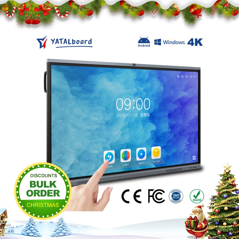 Christmas 43 Inch Android 11 LED Smart TV Screen Touch Screen Monitor with 20 Points