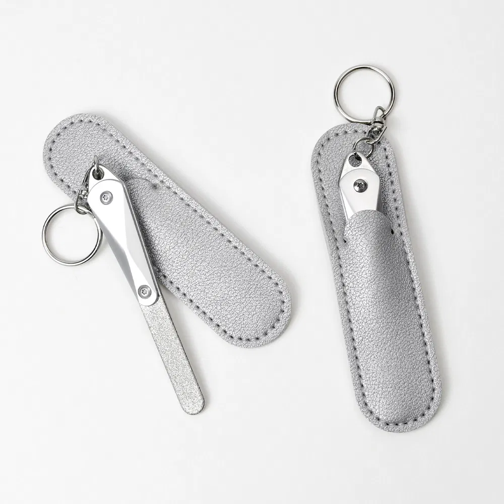 Diamond Stainless Steel Double Side Nail File Metal Manicure Pedicure Tools Foot Nail Files