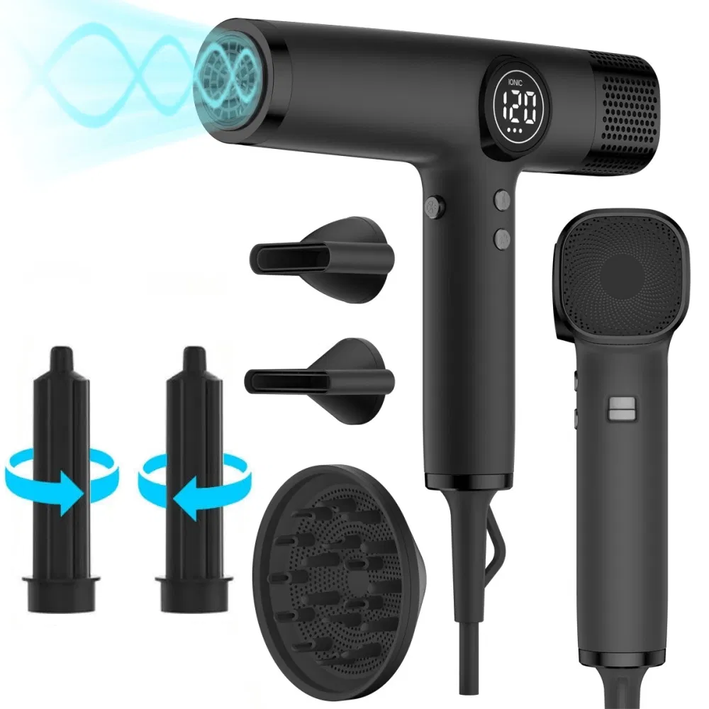 Professional Ionic Hair Dryer with Brushless Motor 1800W