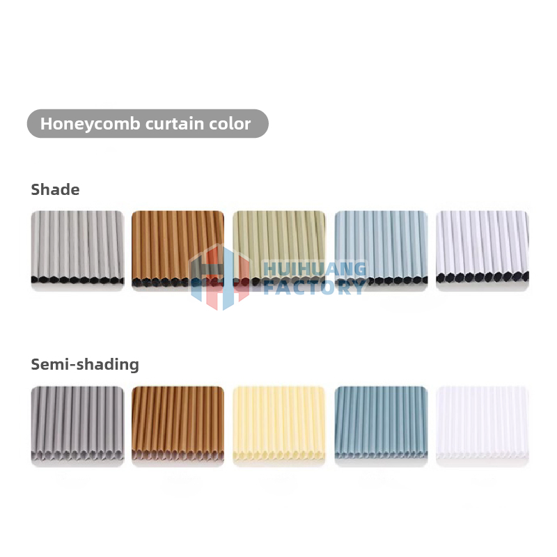 Indoor Window Shutters Modern Design Shades High-End Non-Woven Fabric Honeycomb Blinds