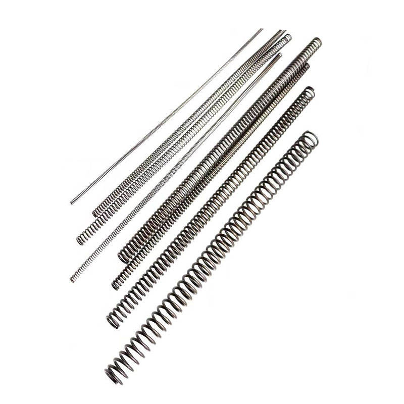 Custom Black Dual Hook Helical Galvanized Coil Stainless Steel Compression Tension Spring