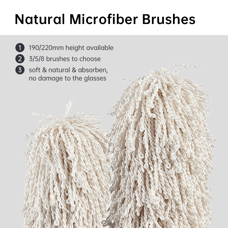 Heavybao Customization Electric 1200W Stainless Steel Glassware Glass Dryer Polisher Machine