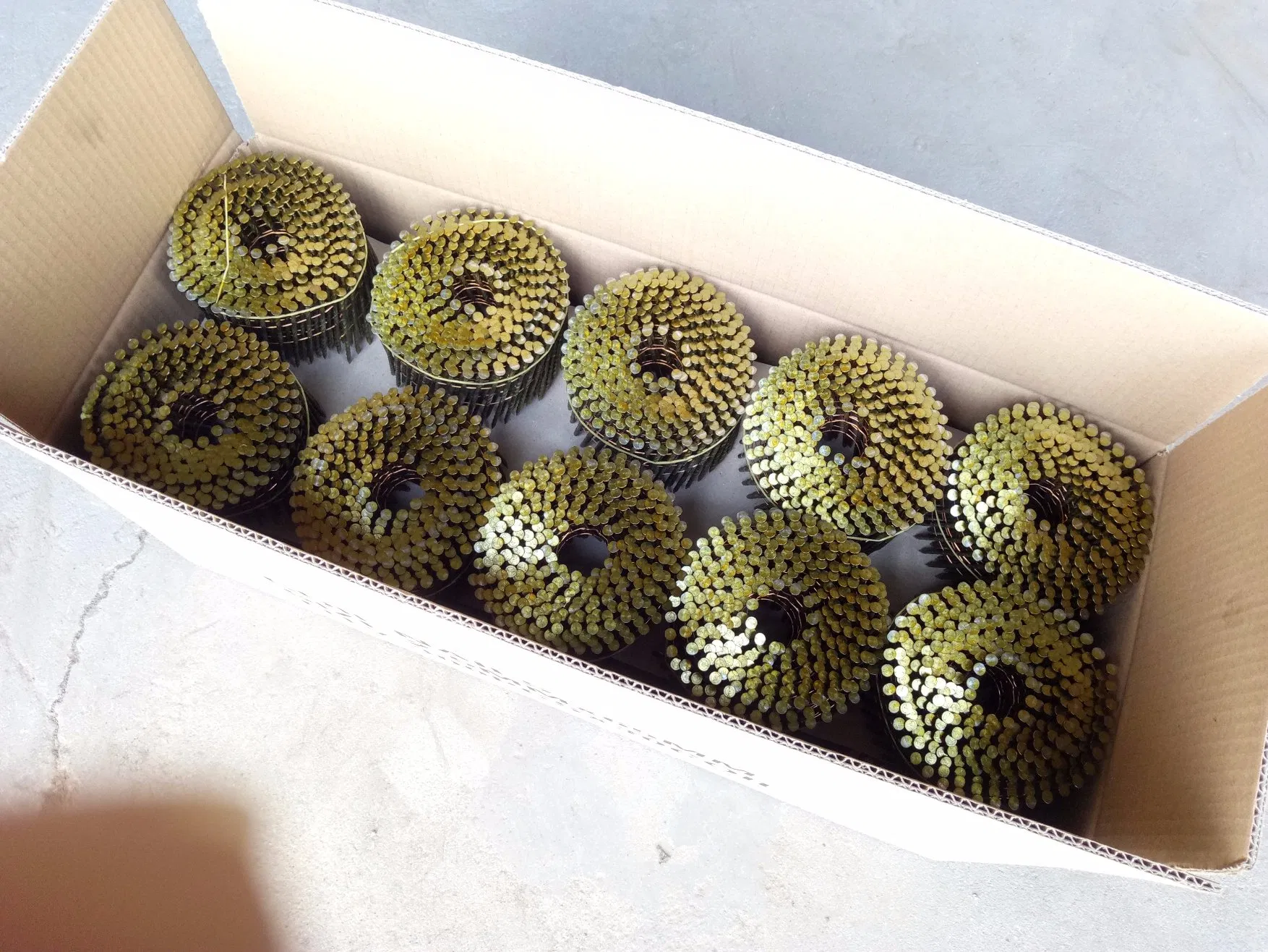 Wire Collated Coil Nail 2.5mm X 65mm for Wooden Pallet