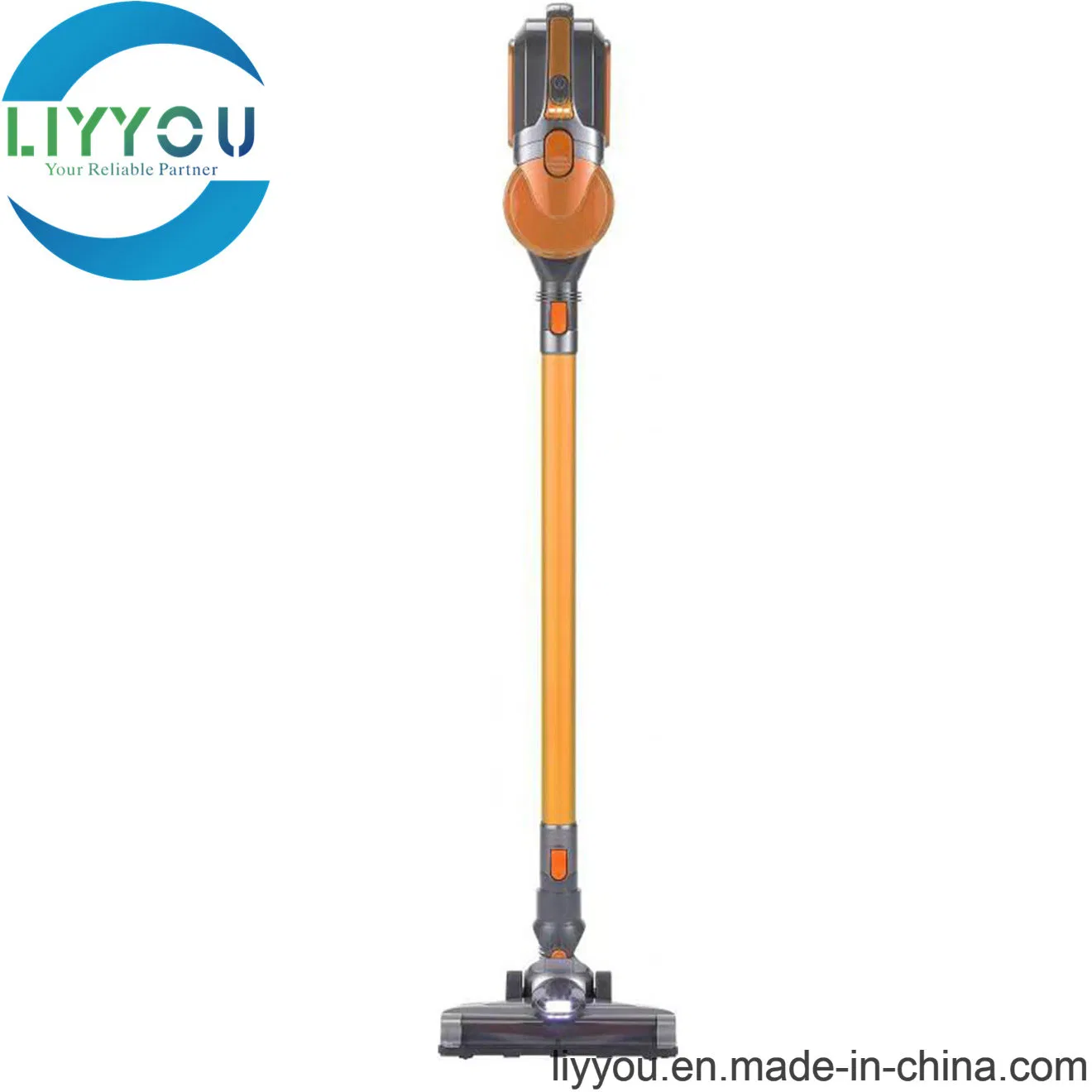 2-in-1 Handheld Cordless Upright Anti Dust Mites Adjustable Cyclone Vacuum Cleaner