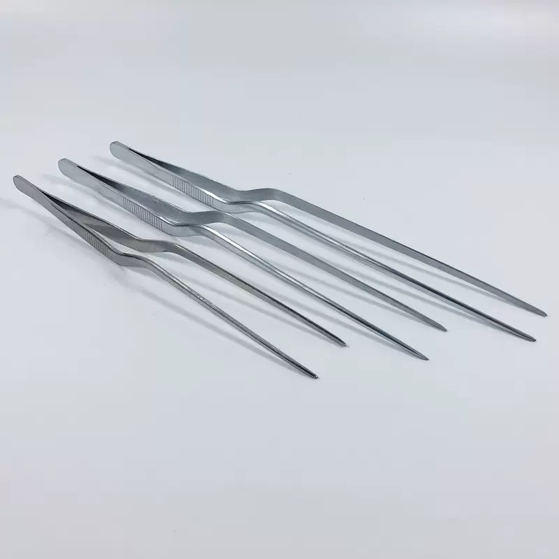 Stainless Steel Bayonet Surgical Ear Cleaning Tools Ent Medical Instruments Plant Forceps