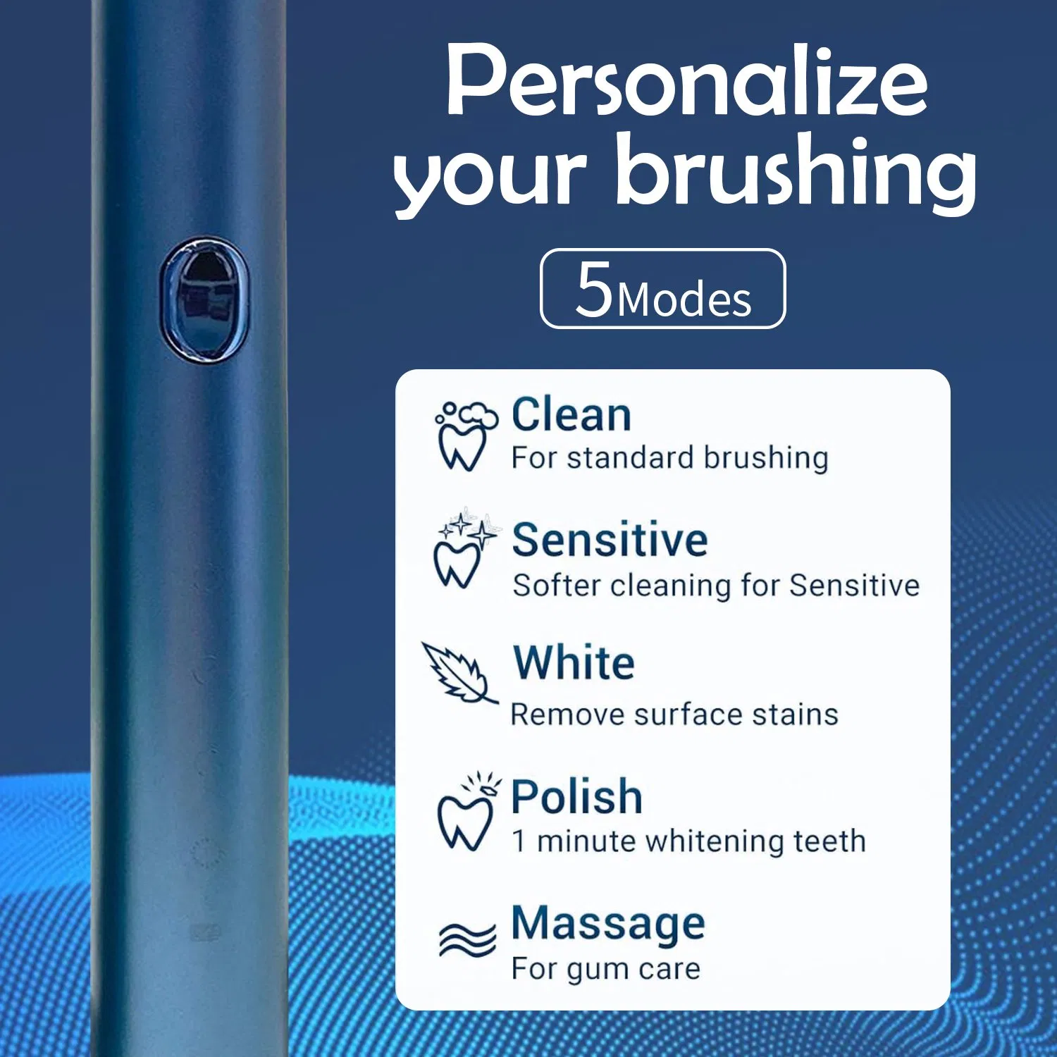 Oral Care Fresh Tooth Electric Toothbrush Replaceable Head with Factory Price with FDA