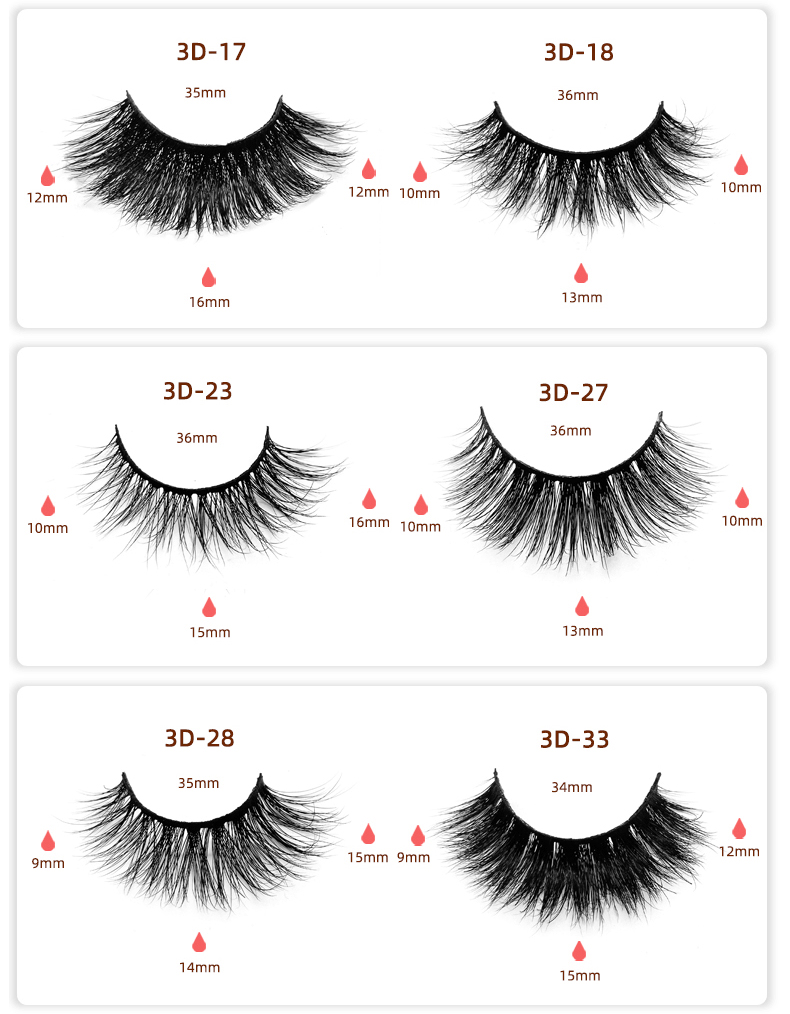Factory Price Magnetic Mink Eyelashes 3D Eyeliner Magnetic Eyelashes