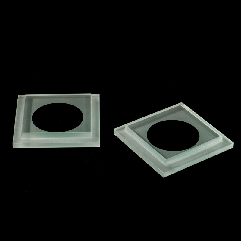 Tempered Step Lighting Glass with Sandblasting