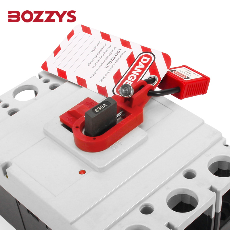 Easily Installed Convenient Electrical Lockout Without Tools