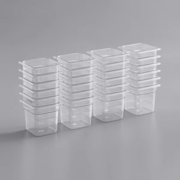 Catering Equipment PP Food Containers Fruit Buffet Serving Gastronorm Pan Gn Pans Vegetable Fruit Food Storage Box