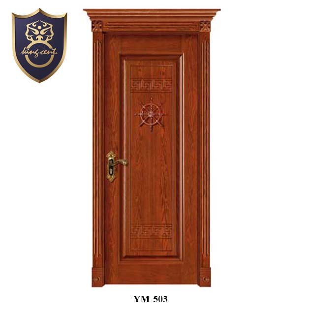 Double Entrance Door Solid Wood Doors for Villa