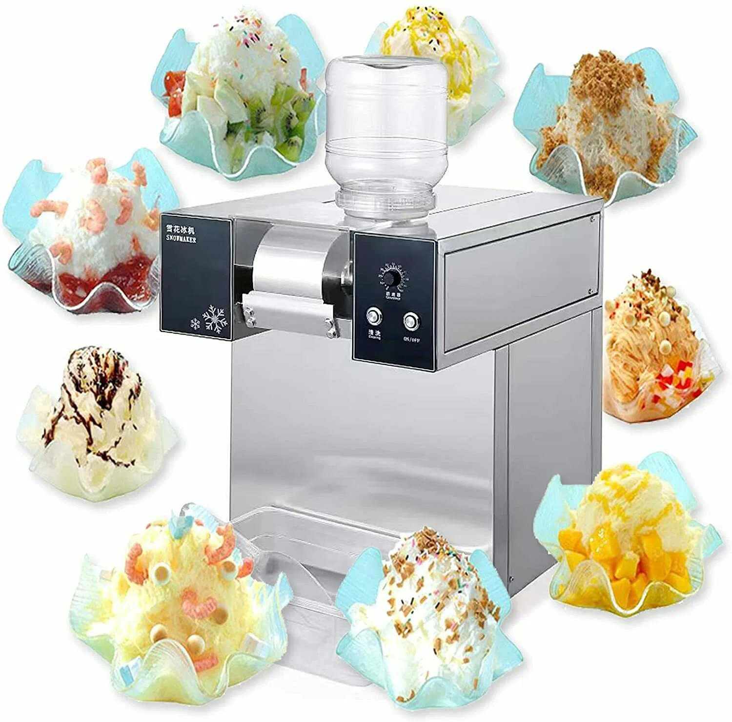 Snowflake Ice Machine Bingsu Ice Maker Comercial Snow Ice Machine