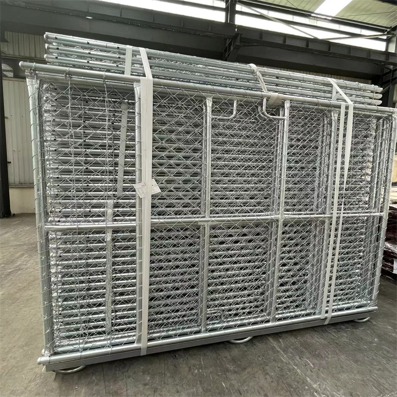 Durable Galvanized Corral Panels for Cattle, Horses, and Sheep