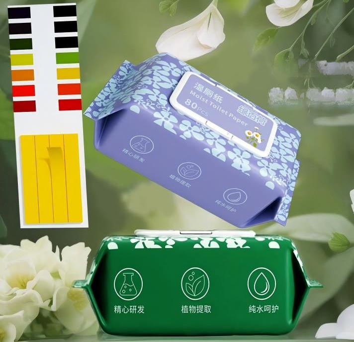 New Arrvial Factory Flushable Biodegradable None-Waven Pure Water Toilet Wipes