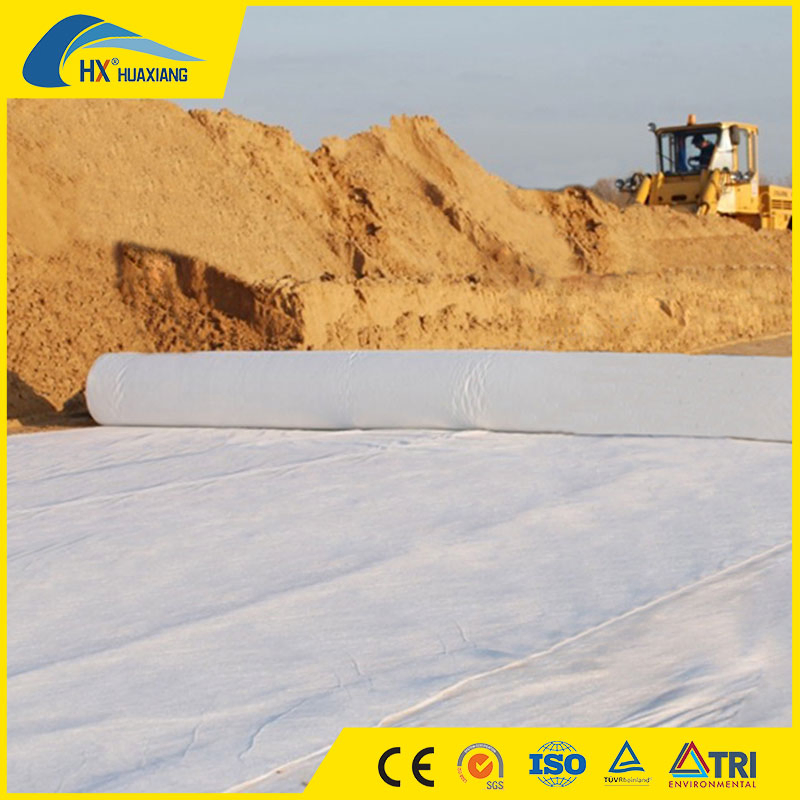 One or Two Sides Thermal Bond Treatment Polyester Continuous Filament Nonwoven Geotextile