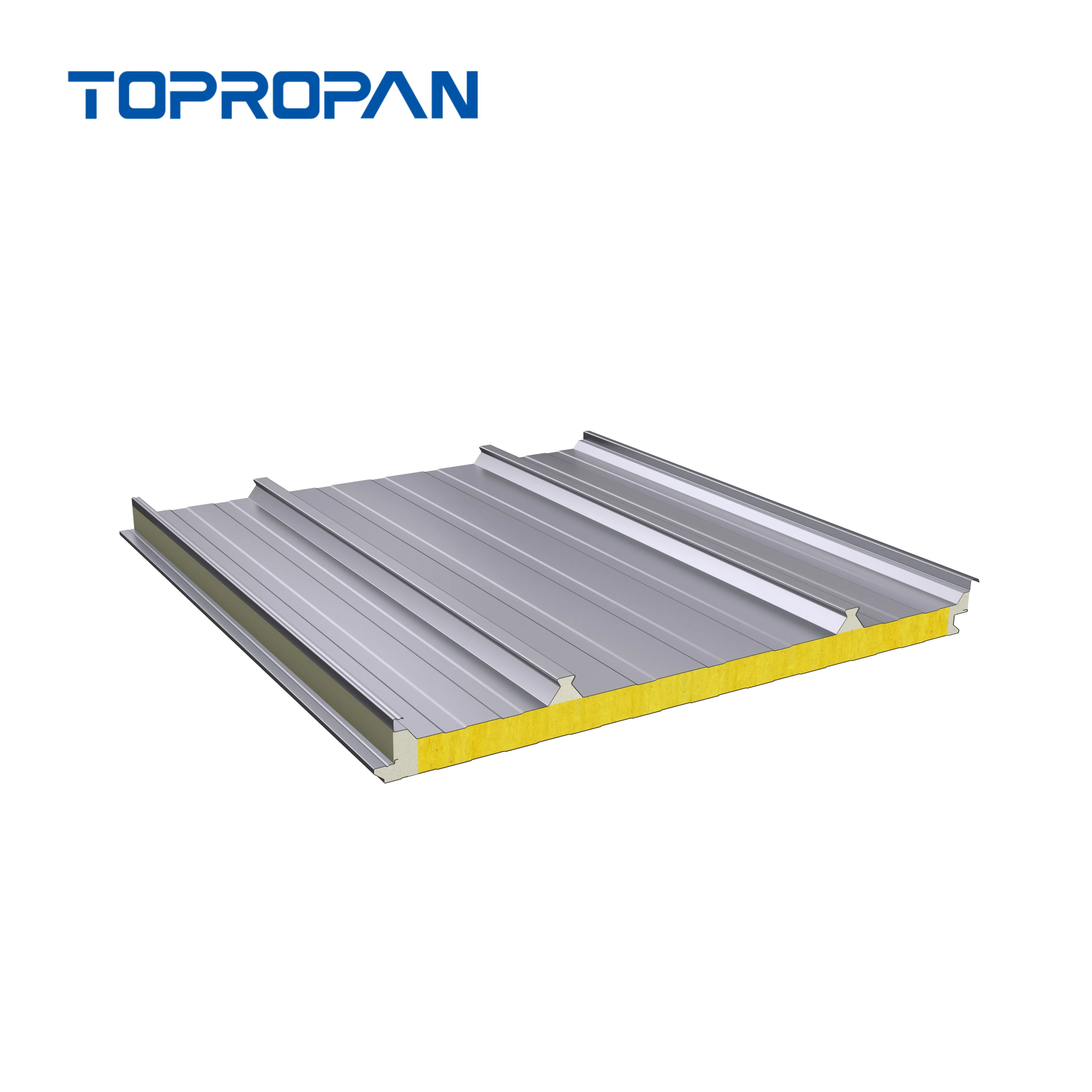 Light Weight Customized Wall Insulated Acoustic PU/PIR/Rock Wool Sandwich Panel with Factory Price