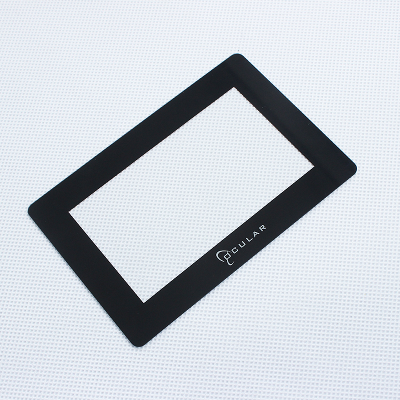 Customized Touch Screen Tempered Toughened Cover Glass Panel