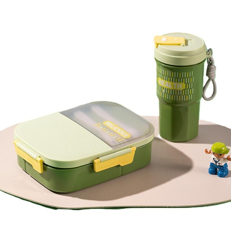 Premium Airtight Bento Lunch Box Set for Meal Prep