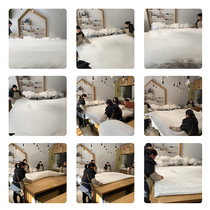 100% Thick Winter Quilt Made of Mulberry Silk Filament