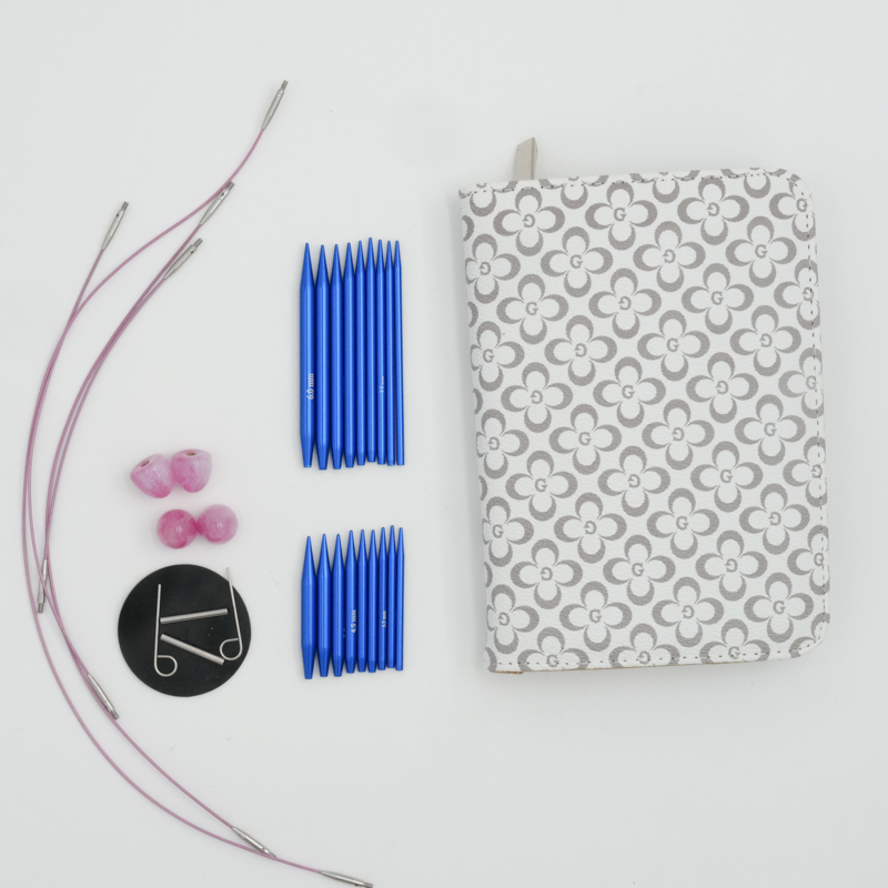 Aluminum Interchargeable Circular Needles Sets (9PCS)