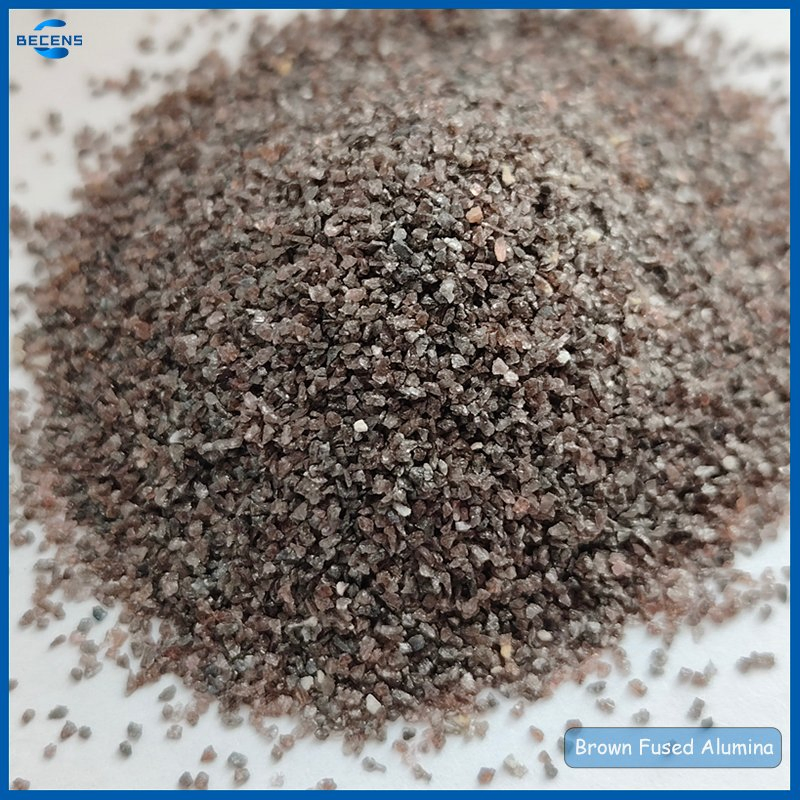 Wholesale Corundum Brown Fused Alumina Fixed Furnace Abrasives for Metal Surface Sandblasting