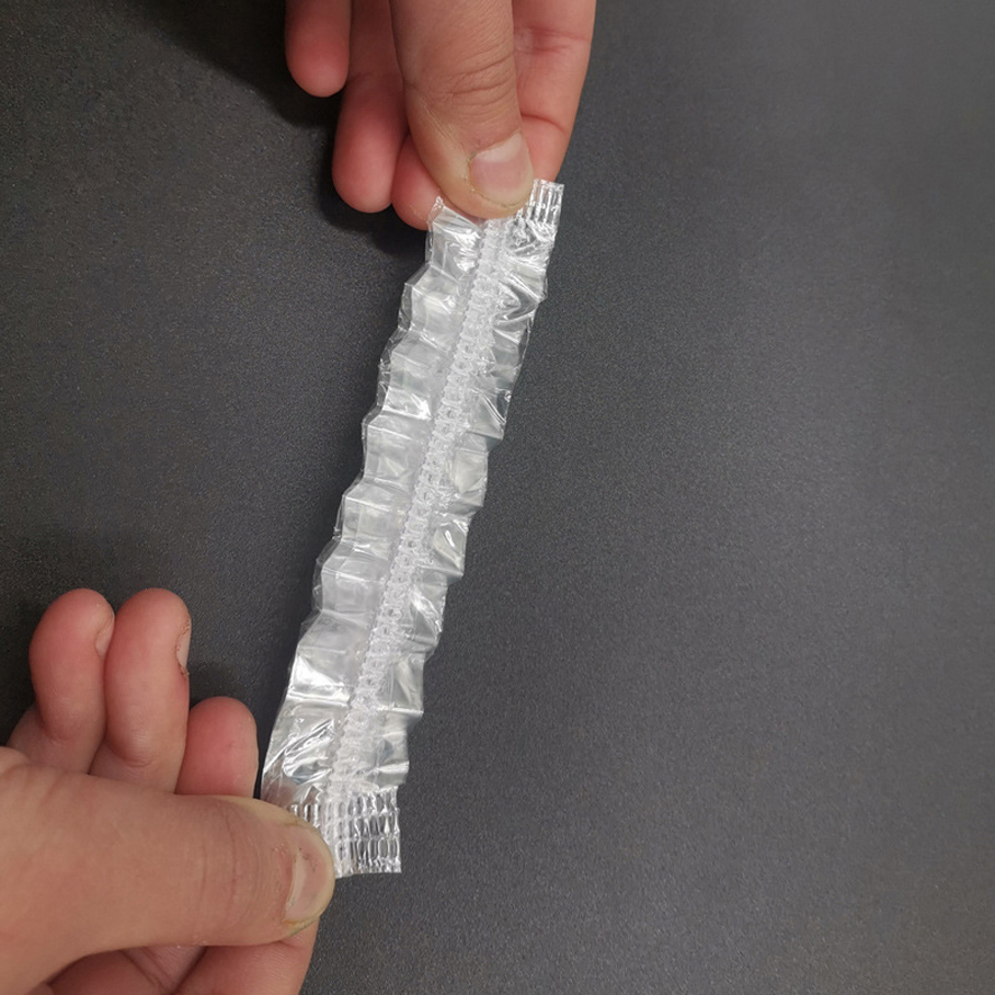 Disposable Salon Cap PE Plastic Earmuff Ear Covers