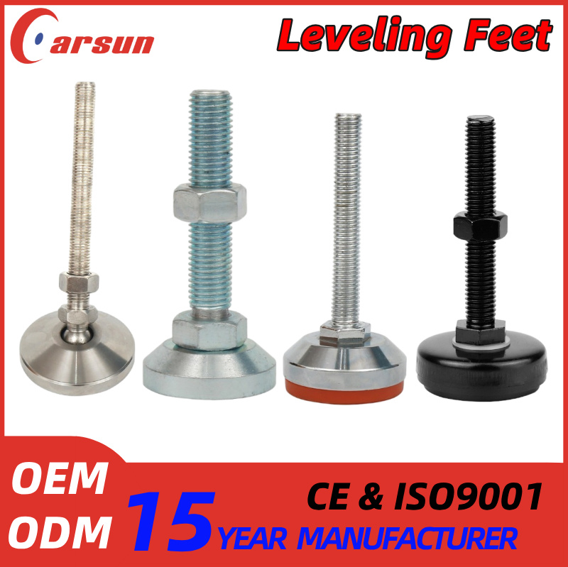 Stainless Steel Leveler Heavy Duty Leveling Feet, Machine Feet, and Swivel Feet – Perfect Leveling for Every Application