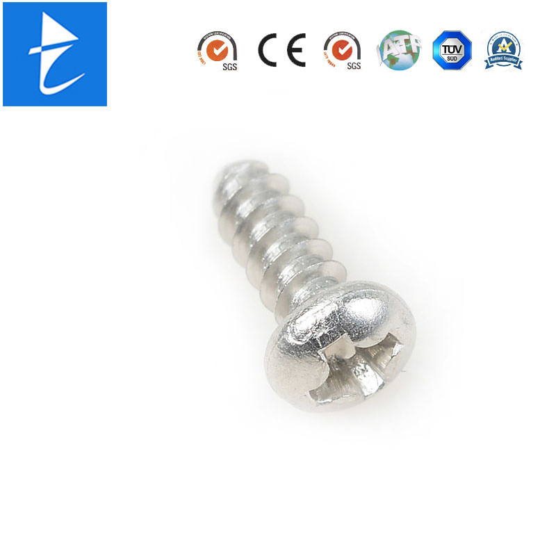 Custom Metal Steel Zinc Plated Phillips Head Machine Screw