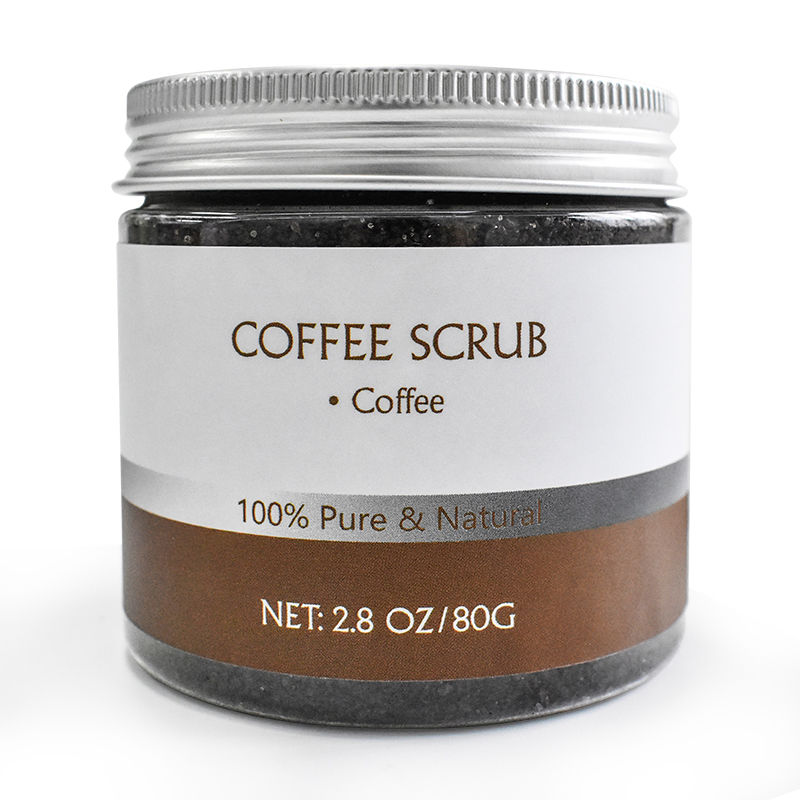 Coffee Face Body Brightening Organic Turmeric Vitamin C Exfoliating Private Label Salt Body Scrub