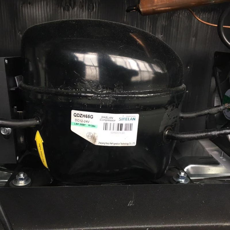 Qd35, Qd43, Qd50 Comrepssor DC Battery Freezer Compressor with Compressor Controller 12V24V36V48V60V