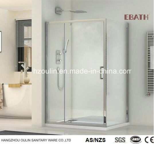 Corner Glass Shower Shower Enclosure Cabin with Pivot Door
