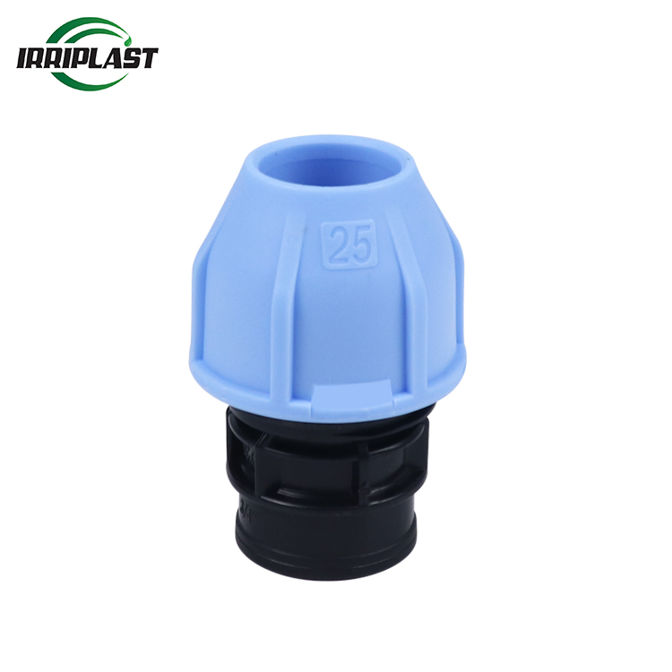 Pipe Fitting HDPE PP Compression Fittings Agricultural Irrigation Accessories Female Coupling