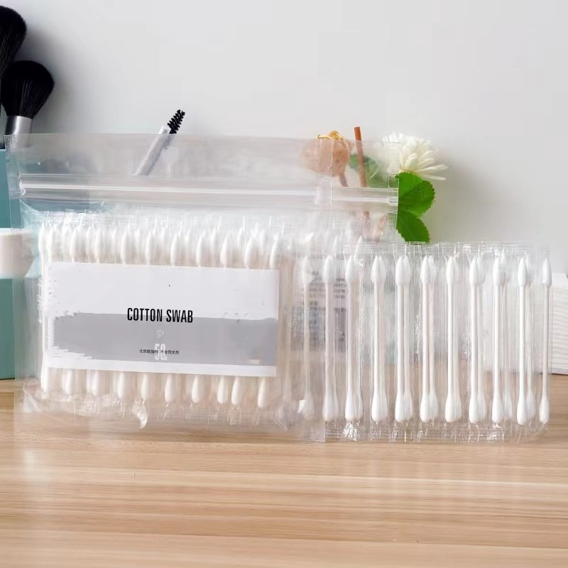 Disposable Eco Friendly Pointed Q Tips Paper Cotton Swab Mouth Swabs for Dry Mouth
