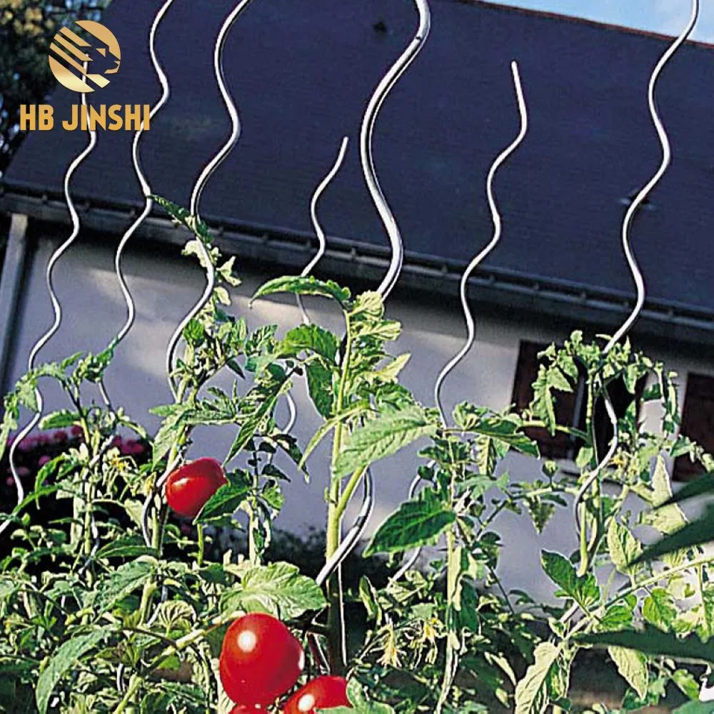 Factory Seller 10 Pieces 180 Cm Metal Rod Spiral Vine Flower Support