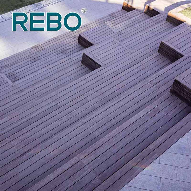 Террасная доска из бамбука для сада и патио