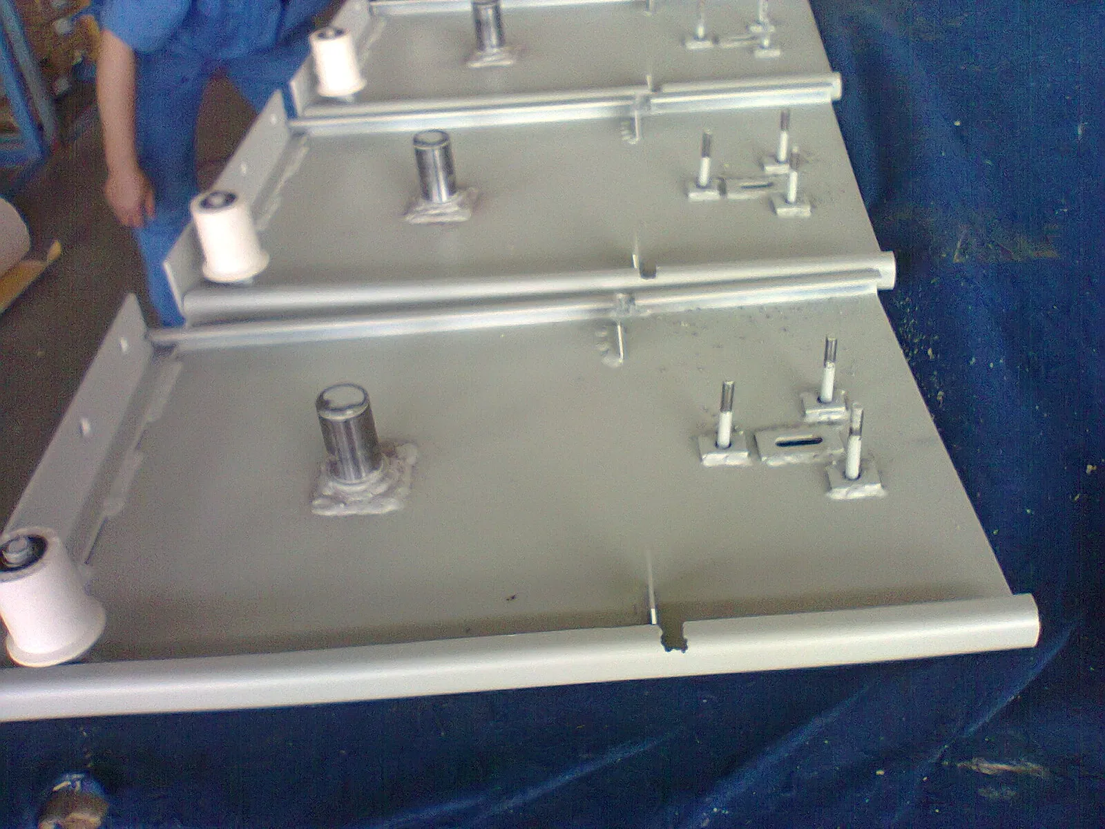 Steel Side Plate Steel End Cap for Chain Motor