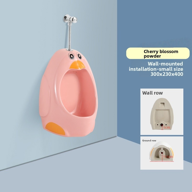 Contemporary Wall Urinal with Advanced Water Conservation Features