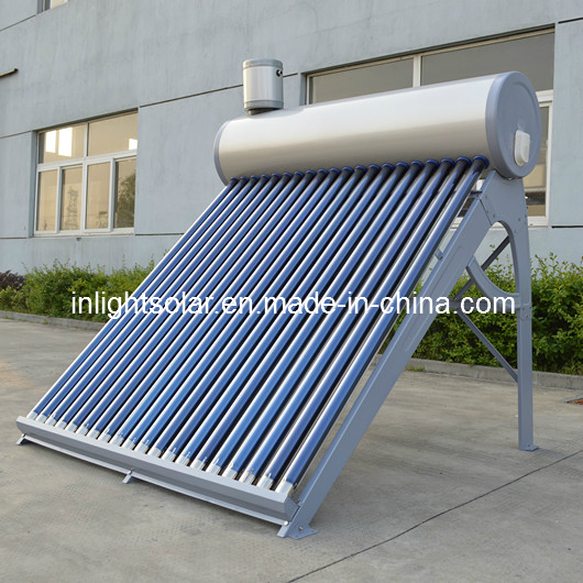 Солнечный водонагреватель 100-300 л, ненапорный, цветной стальной