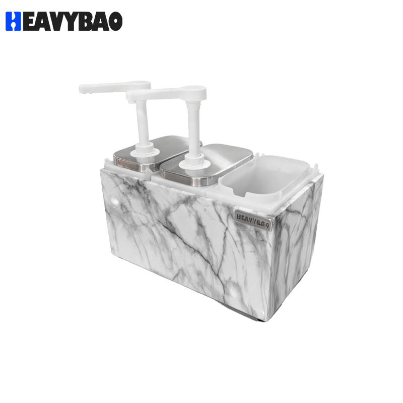 Диспенсер для соусов Heavybao, 3x2 л, гидропечать