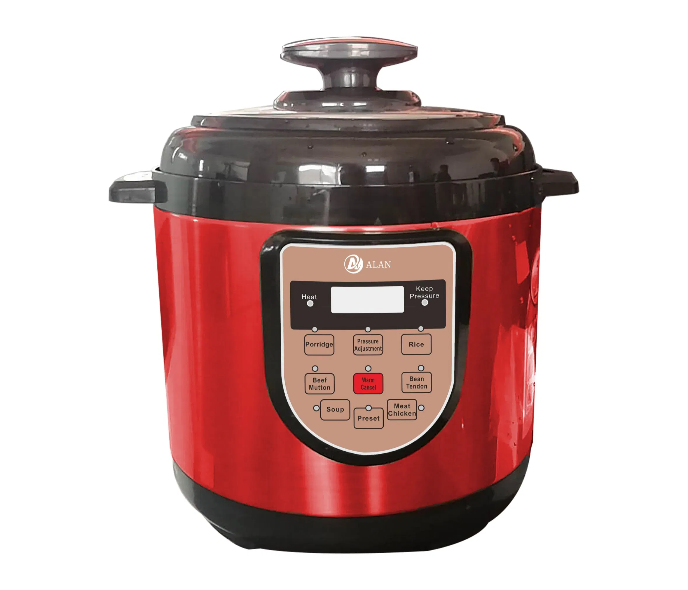 Colorful Plastic Housing Portable with Handle Electric Pressure Cooker 1.6 Litres