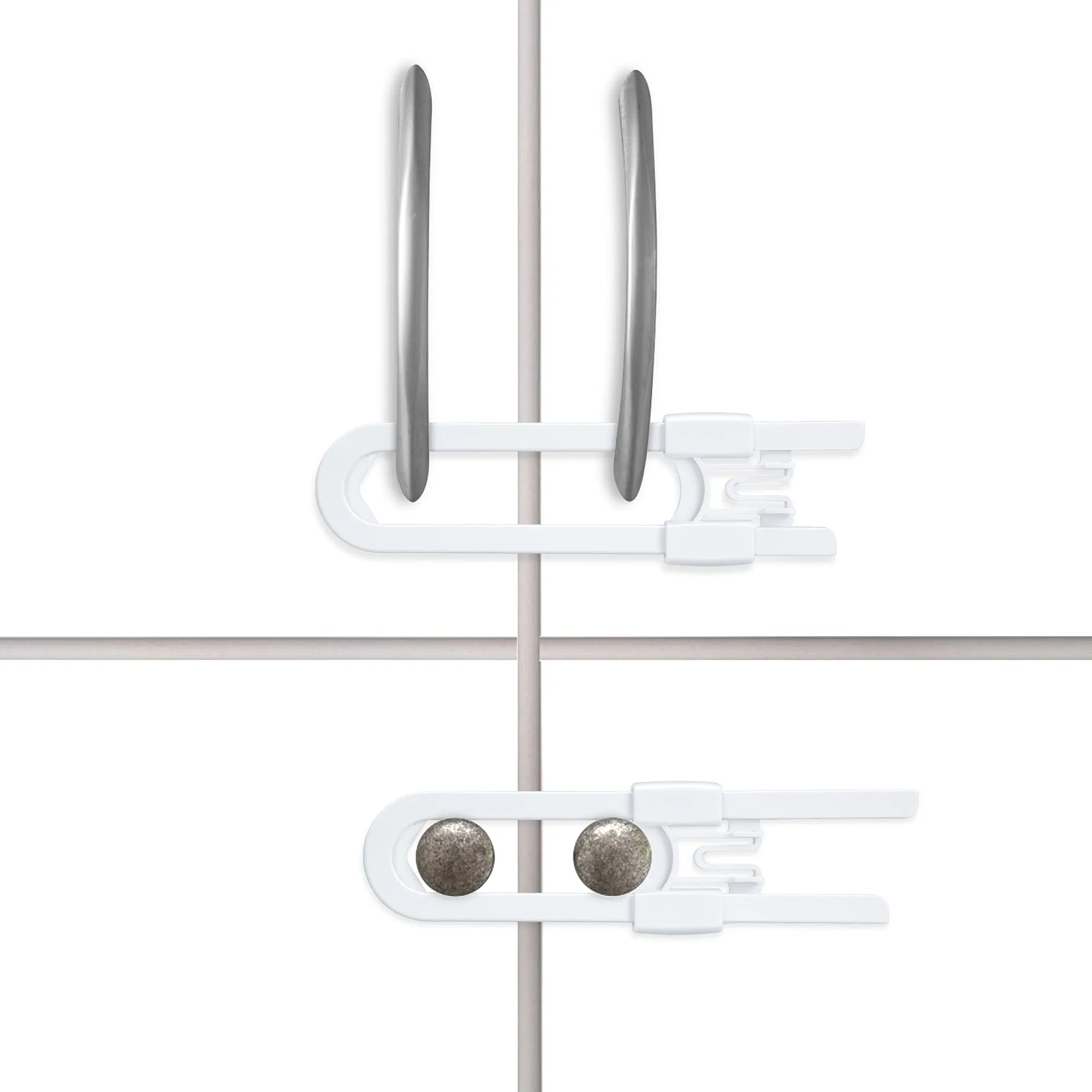 U Shape Baby Locks Adjustable Child Safety Locks Childproof Latches Lock