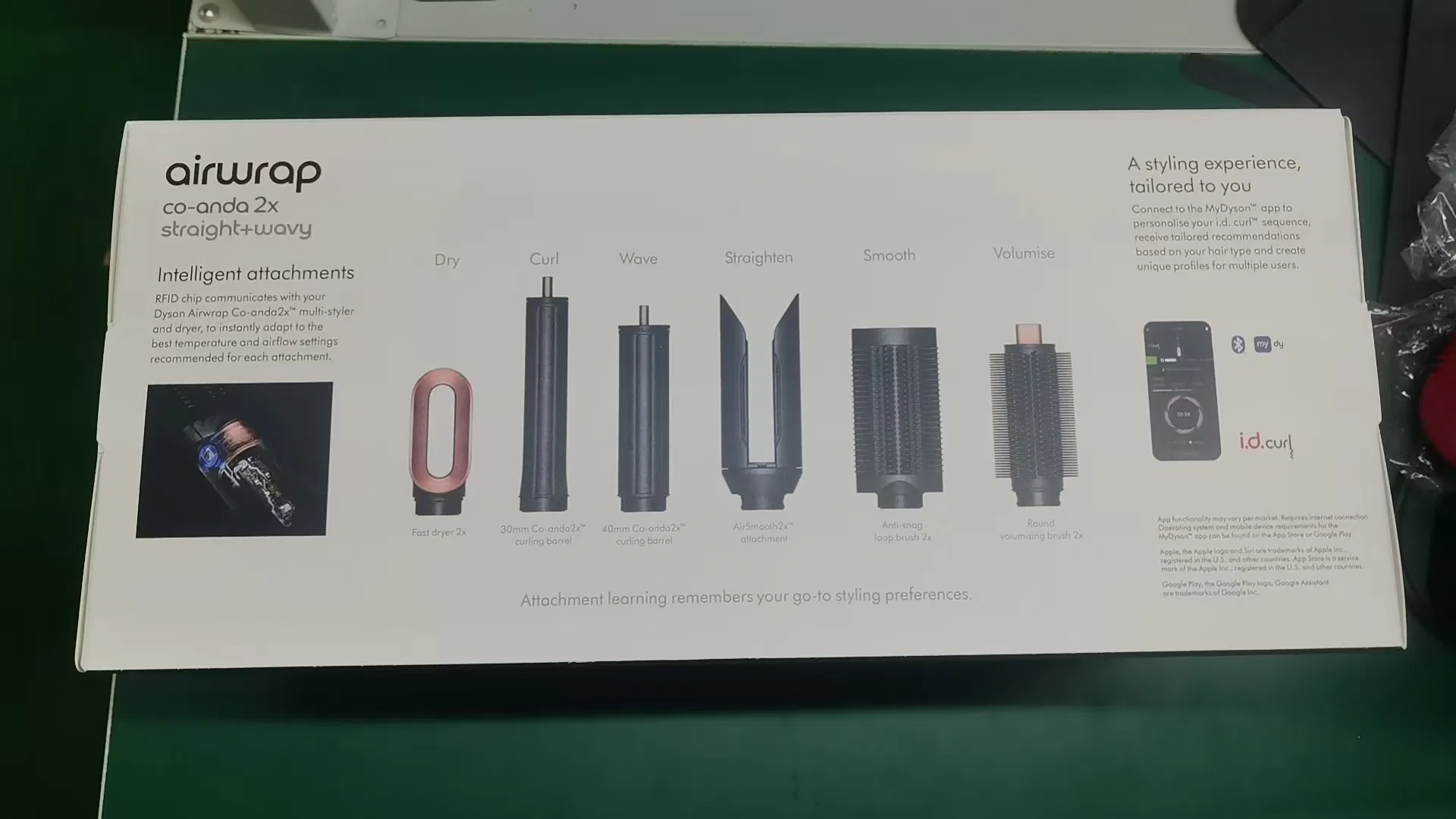 Top1 Selling Curling Iron Hair Curler for HS09 Co-Anda 2X Straight+Wavy Hair Care